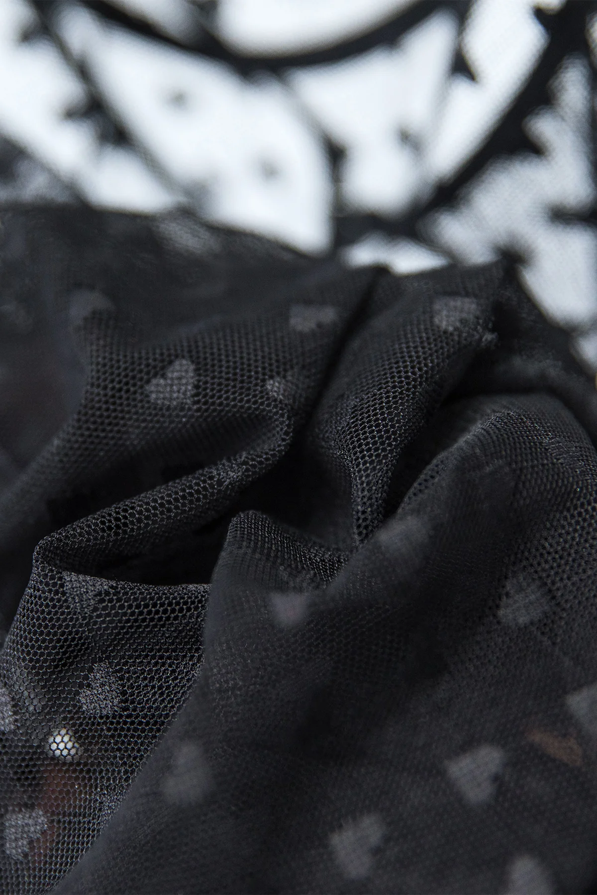 Delta 5612	Mini Dress Black Hearts - Image 9