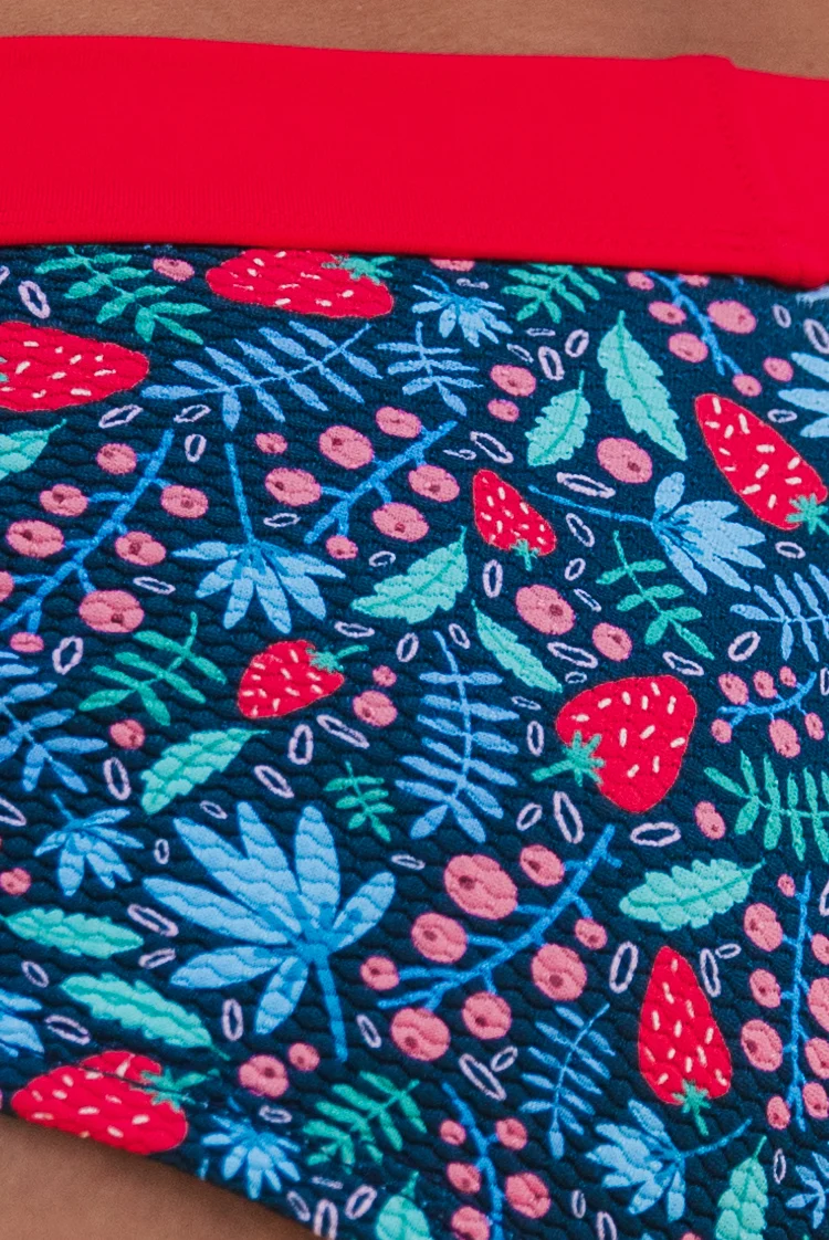 Strawberry Punch 576 Shorts Multi Blue - Image 5