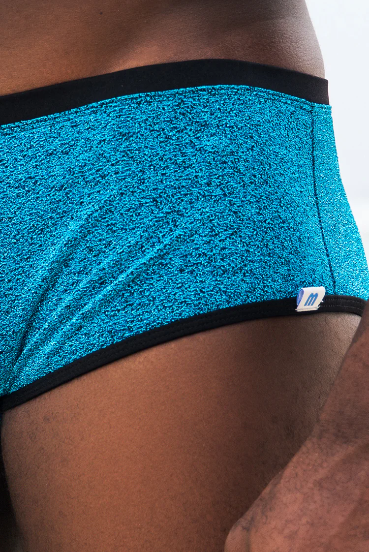 Thunder Icon Electric Blue Shimmer 007 Trunks - Image 6
